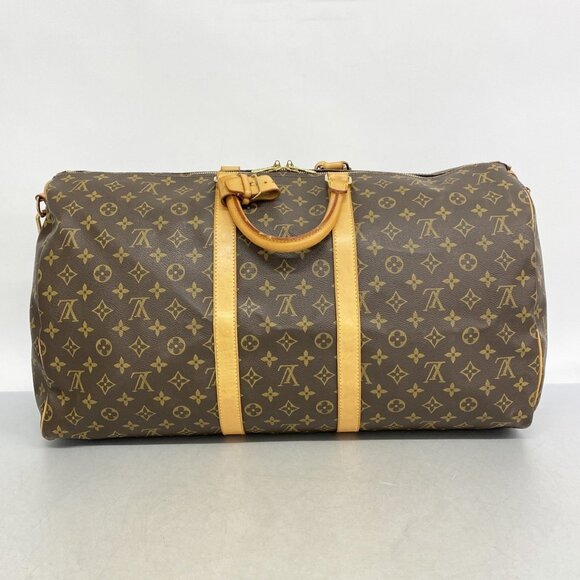 LOUIS VUITTON Authentic Brown Monogram Boston Bag - Picture 14 of 14